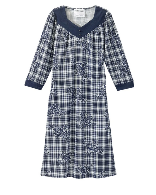 Women's Open Back Sweater Knit Dress for Disabled Dressing