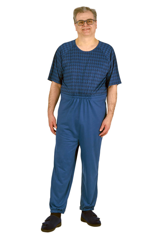 Dignity Wear Men's Anti-Strip Jumpsuit | Art in Aging