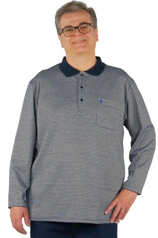Men's Arthritis Friendly Dress Shirt With Snap Buttons | Art in Aging