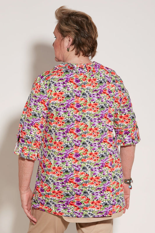 Senior Womens Assisted Dressing Shirt | Art in Aging