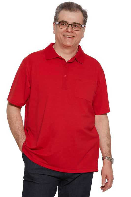Polo Shirt for Men for Pain Free Dressing | Art in Aging
