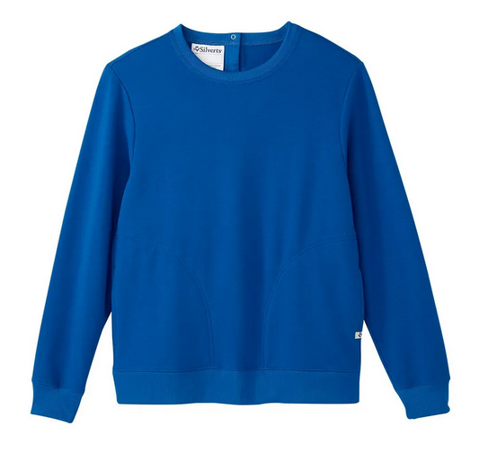 Men's Easy to Put on Clothes For Elderly Fleece Sweatshirt | Art in Aging