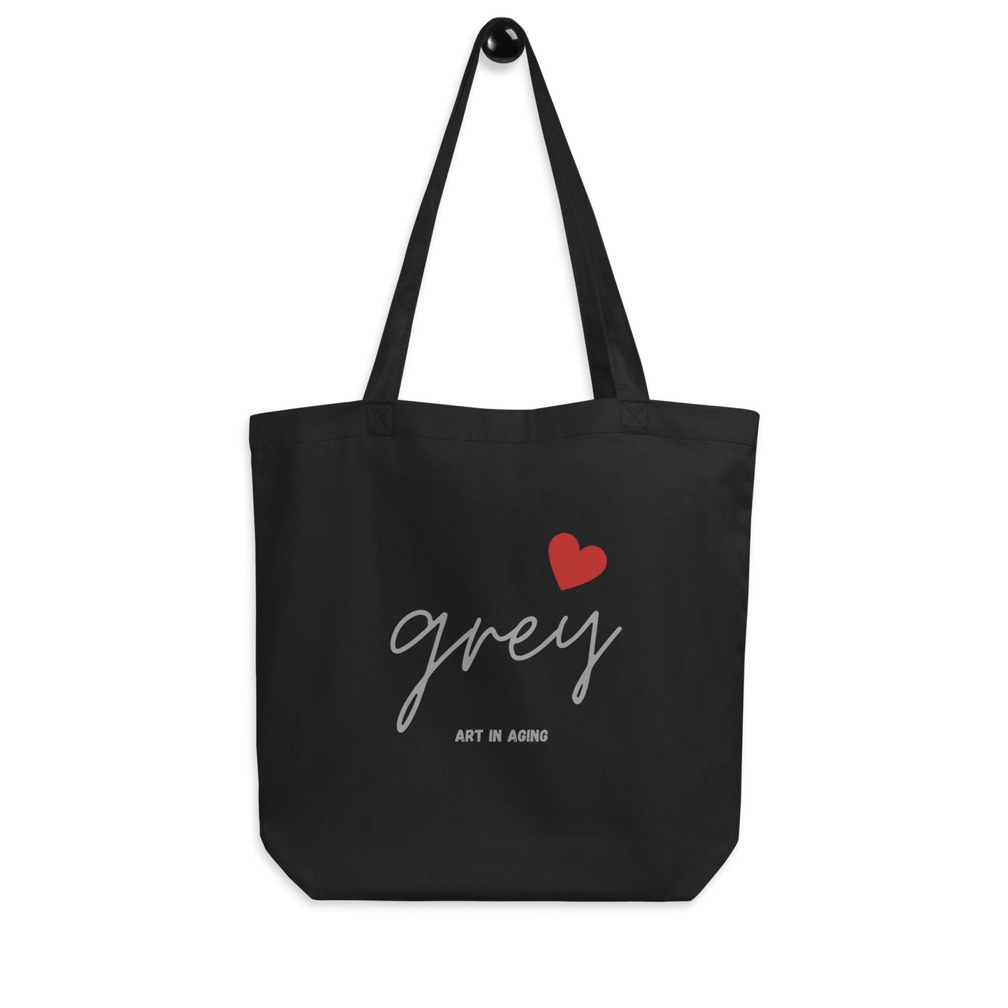 Grey Tote Bag | Art in Aging