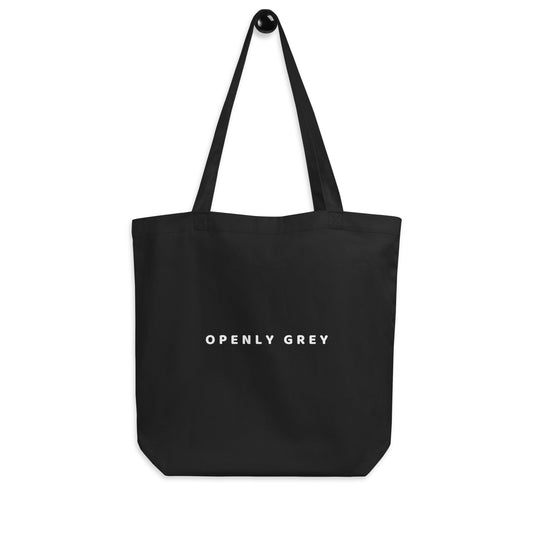 Openly Grey Tote Bag | Art in Aging