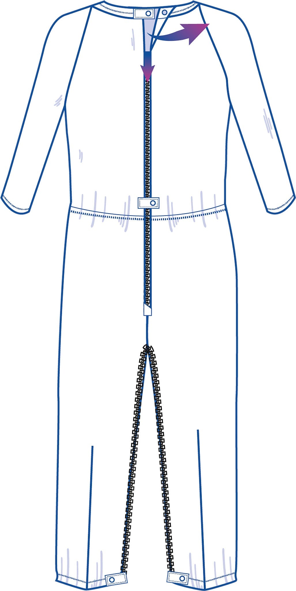 Anti-Strip Jumpsuit for Seniors | Art in Aging