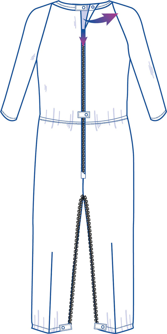 Anti-Strip Jumpsuit for Adult Men | Art in Aging