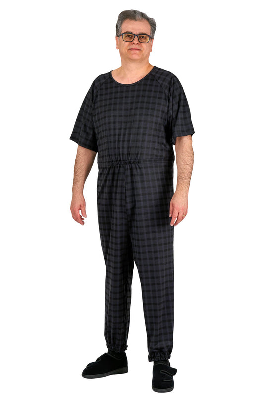 Anti-Strip Jumpsuit for Elderly Men | Art in Aging