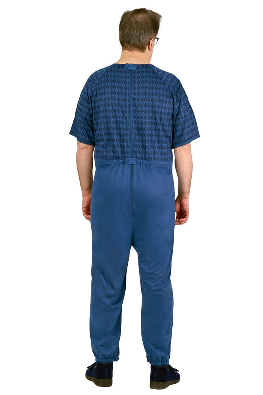 Senior Men's Anti-Strip Jumpsuit | Art in Aging