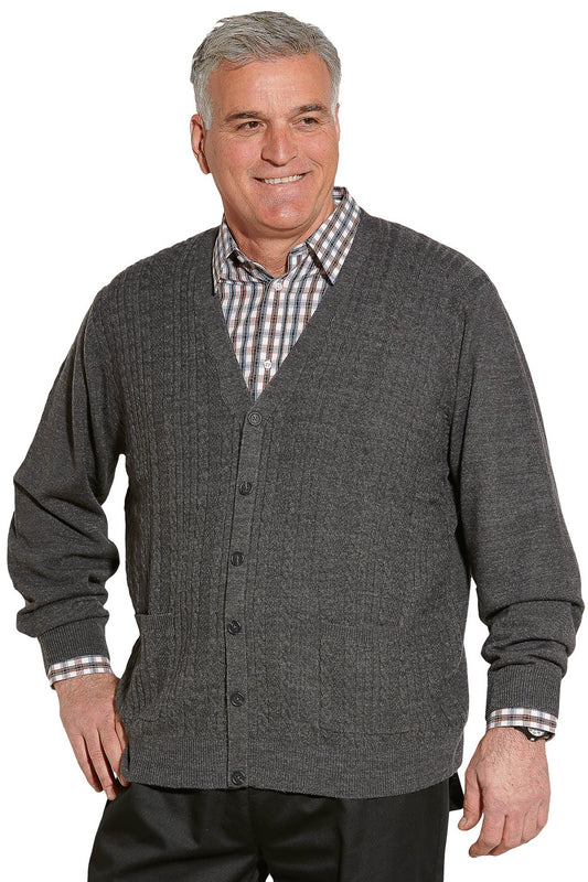Adaptive Cardigan for Senior Men | Art in Aging