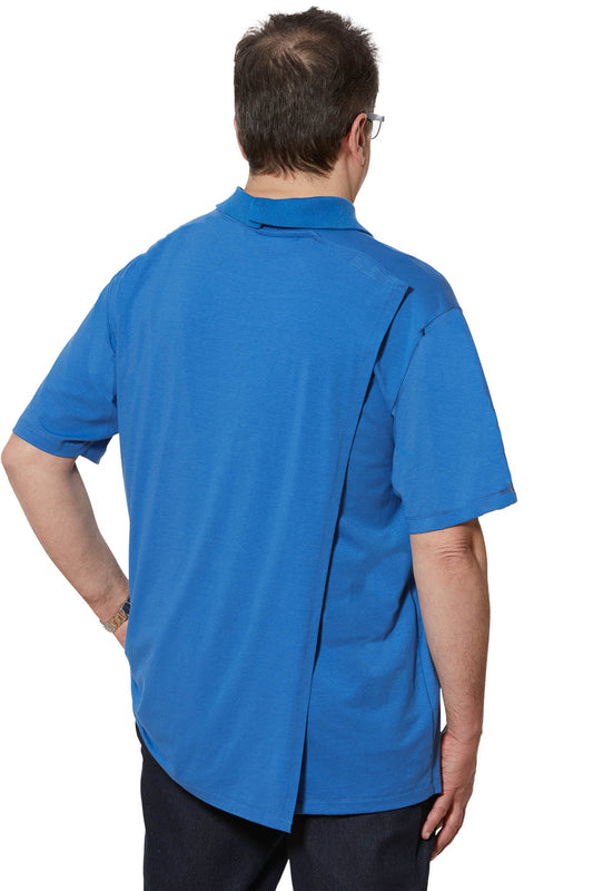 Adaptive Polo Shirt for Senior Men | Art in Aging