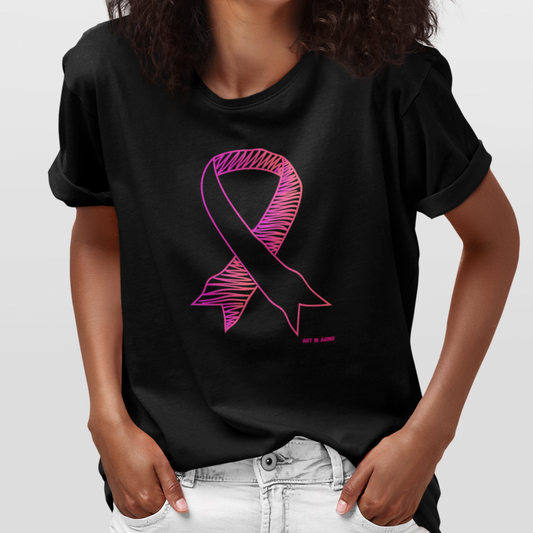 Breast Cancer Awareness T-Shirt | Art in Aging