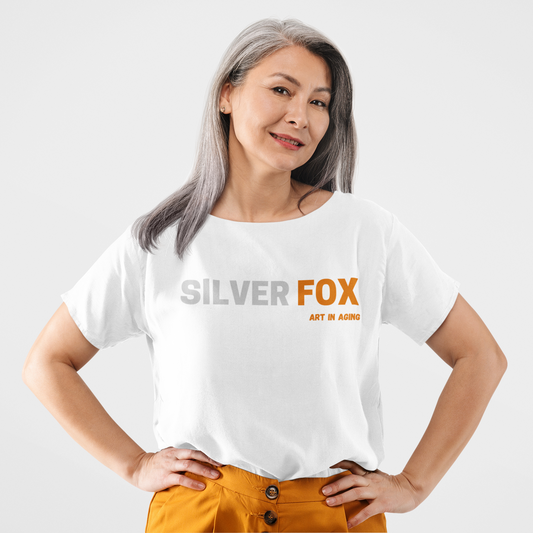 Silver Fox T-Shirt | Art in Aging