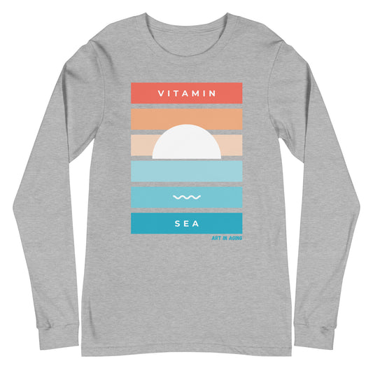 Vitamin Sea Long Sleeve Shirt | Art in Aging