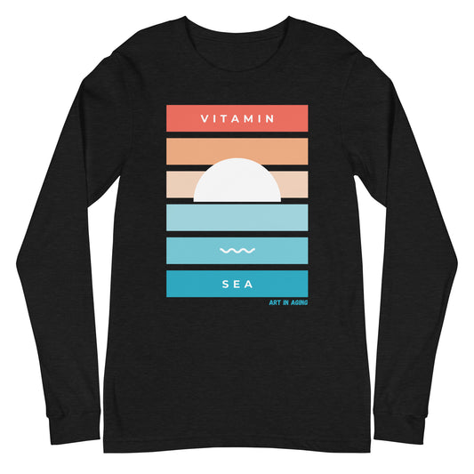 Vitamin Sea Long Sleeve Shirt | Art in Aging