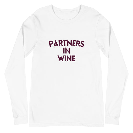 Partners in Wine Long Sleeve Shirt | Art in Aging
