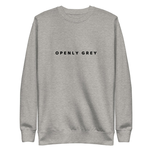 Openly Grey Sweatshirt | Art in Aging