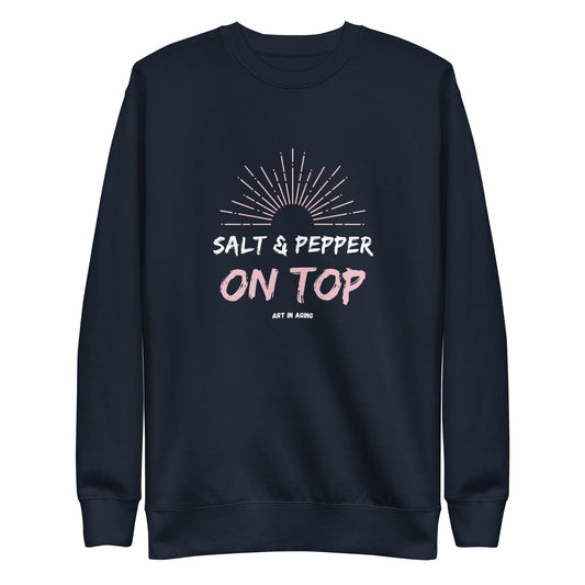 Salt & Pepper on Top Sweatshirt | Art in Aging