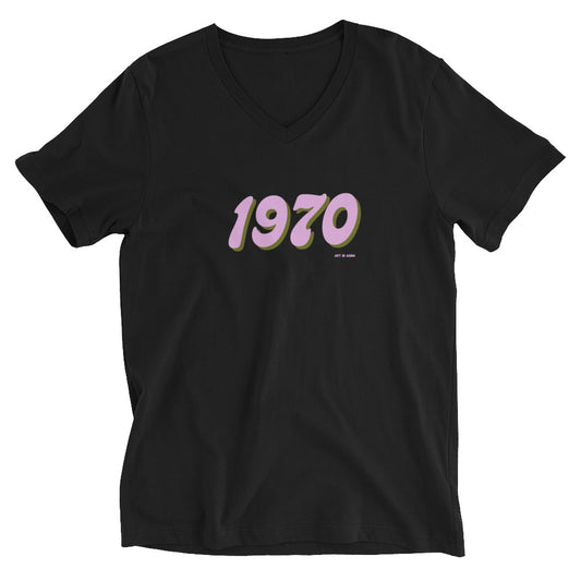 1970 V-Neck Tee | Art in Aging