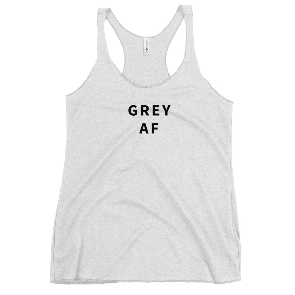 Grey AF Tank Top | Art in Aging