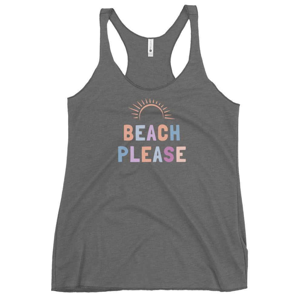 Beach Please Tank Top | Art in Aging