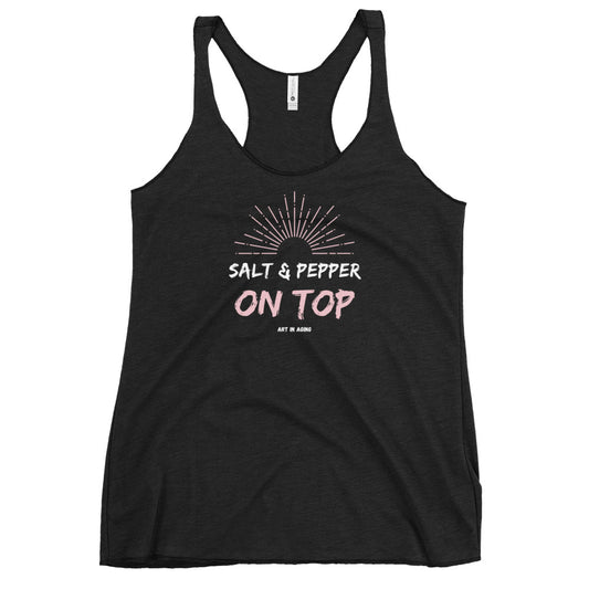 Salt & Pepper on Top Tank Top | Art in Aging