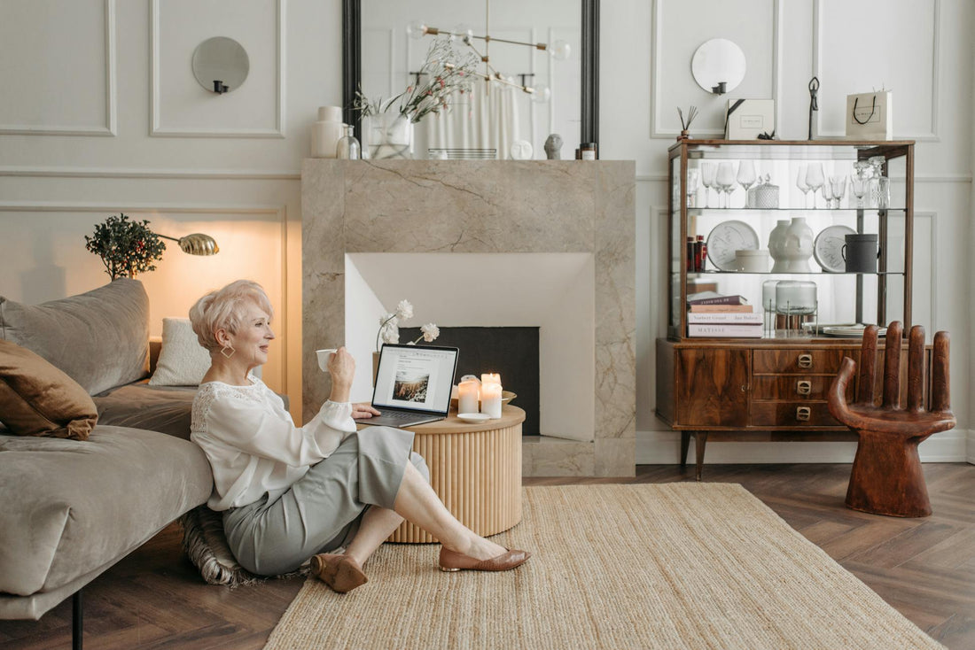 Older woman at home