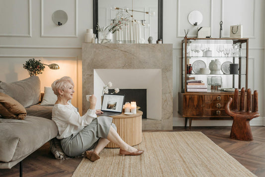 Older woman at home