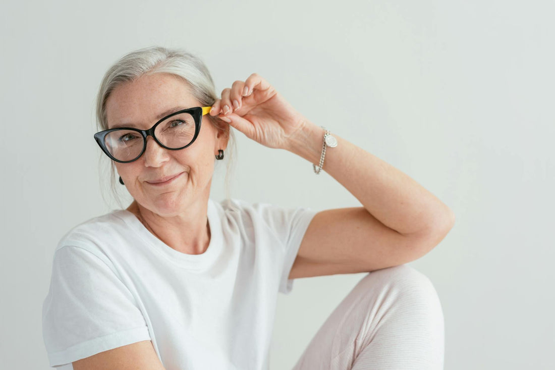 The Best Glasses Frames for Grey Hair: What Opticians Won't Always Tell You