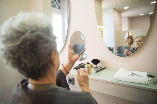 How to Cover Grey Roots Between Salon Visits Without Going Back to Dye