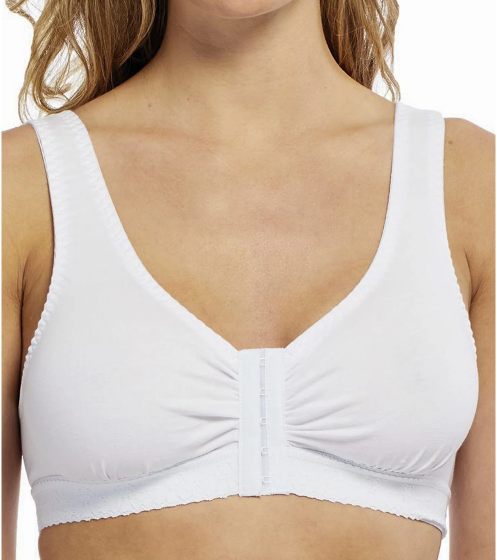 Adaptive Easy-On Cotton Bra