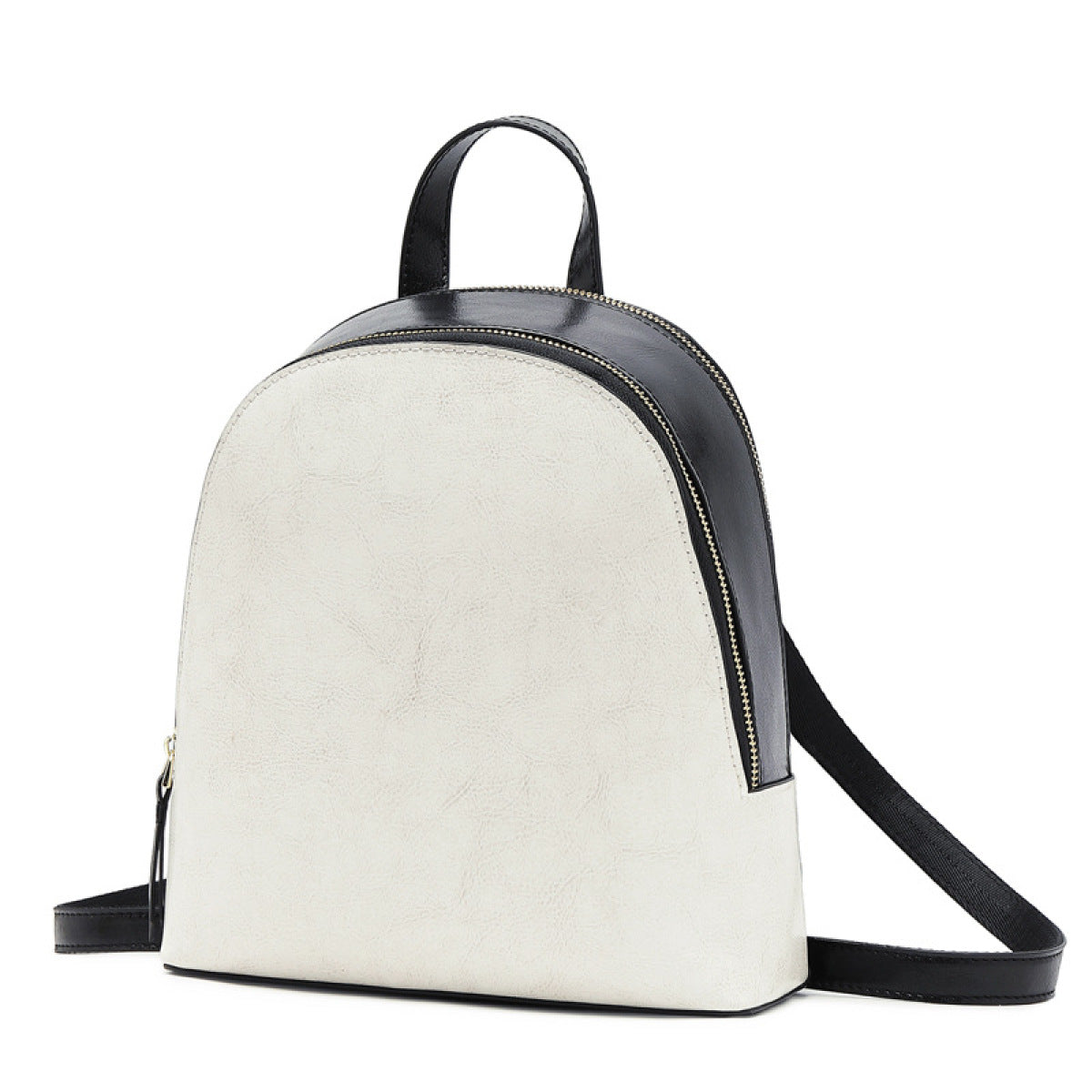 Contrast Color High-Capacity Zipper Backpack | Art in Aging