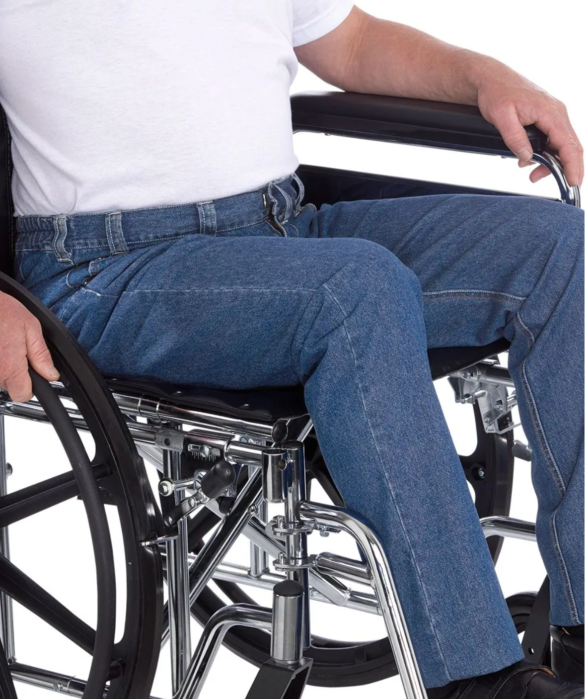 Wheelchair Jeans for Men | Art in Aging