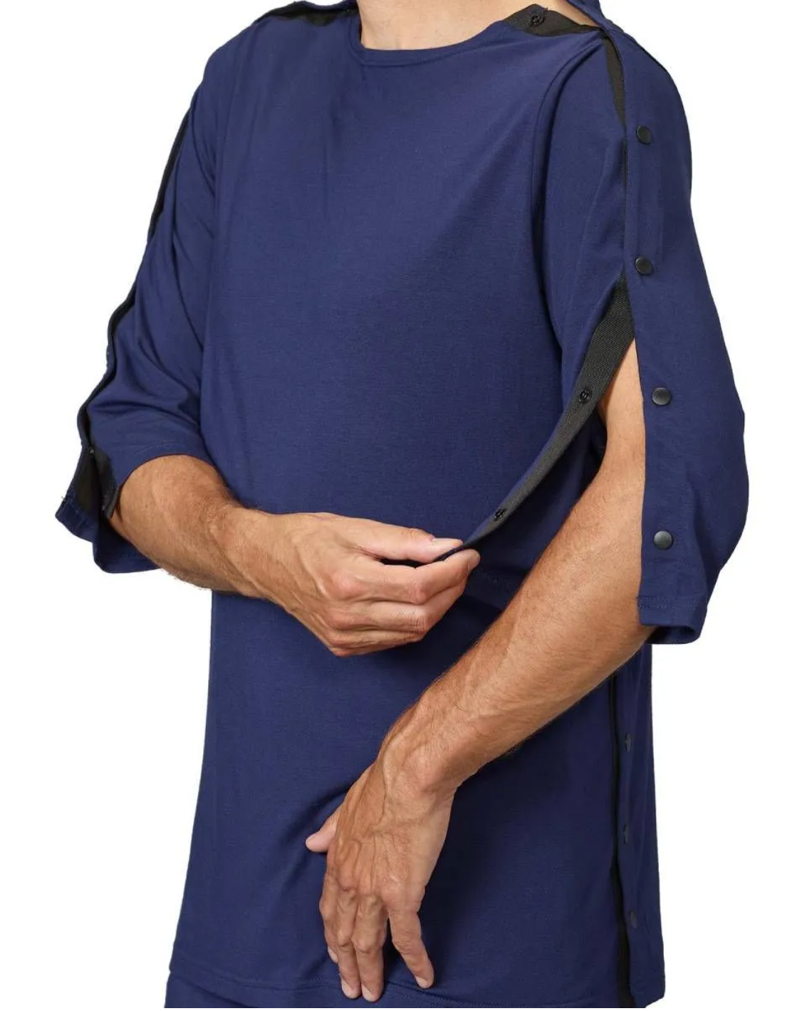 Post Surgery Clothing Top With Snaps | Art in Aging