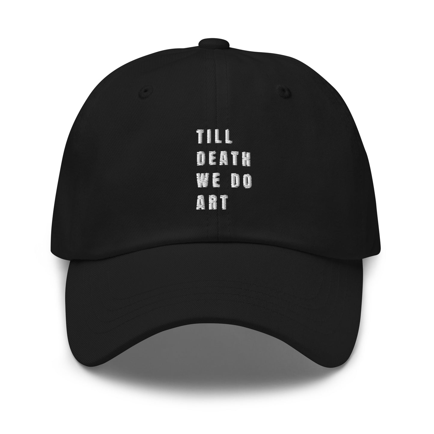 Till Death We do Art Hat | Art in Aging