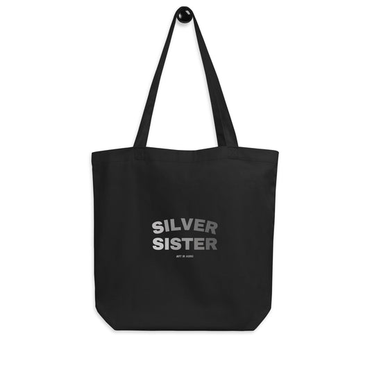 Silver Sister Tote Bag | Art in Aging
